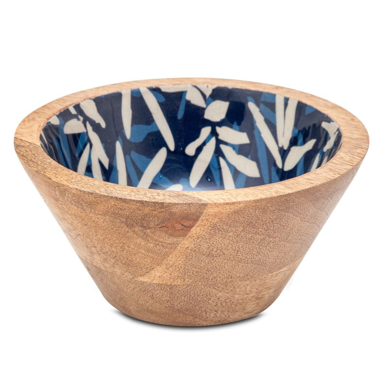 Buy Wooden Indigo Bowl | Shop Verified Sustainable Plates & Bowls on Brown Living™