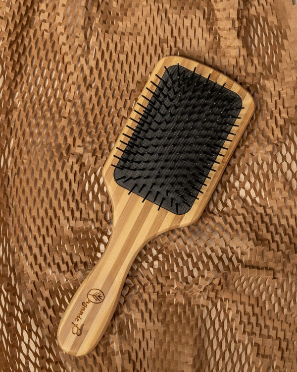 Buy Wooden Paddle Hair Brush | Shop Verified Sustainable Hair Brush on Brown Living™