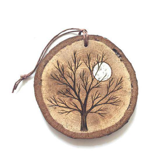 Buy Wooden Tree Slices With A Hole (approx. 50 pieces) | Shop Verified Sustainable Learning & Educational Toys on Brown Living™