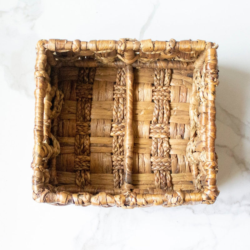 Buy Woven Water Hyacintha Basket | Shop Verified Sustainable Baskets & Boxes on Brown Living™