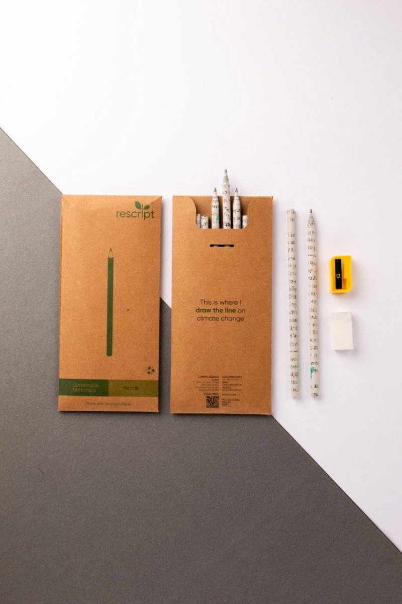 Buy Writing Kit | Recycled Pens and Recycled Pencils | Default Title | Shop Verified Sustainable Pen & Pencil Sets on Brown Living™