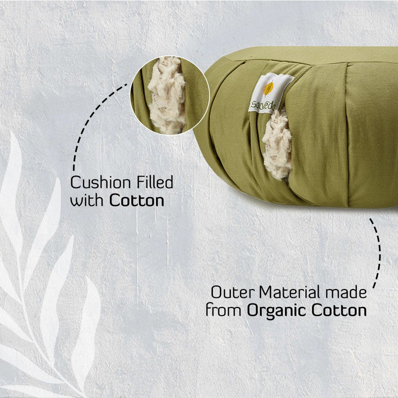 Buy Zabuton Cushion for Meditation and Yoga Practise | Organic Cotton | Shop Verified Sustainable Yoga Pillow on Brown Living™