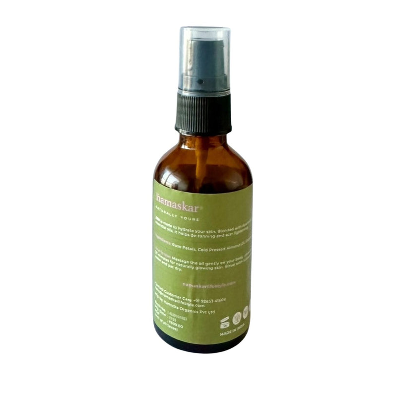 Buy Zen | Rich Almond Pink Rose Oil | Shop Verified Sustainable Products on Brown Living