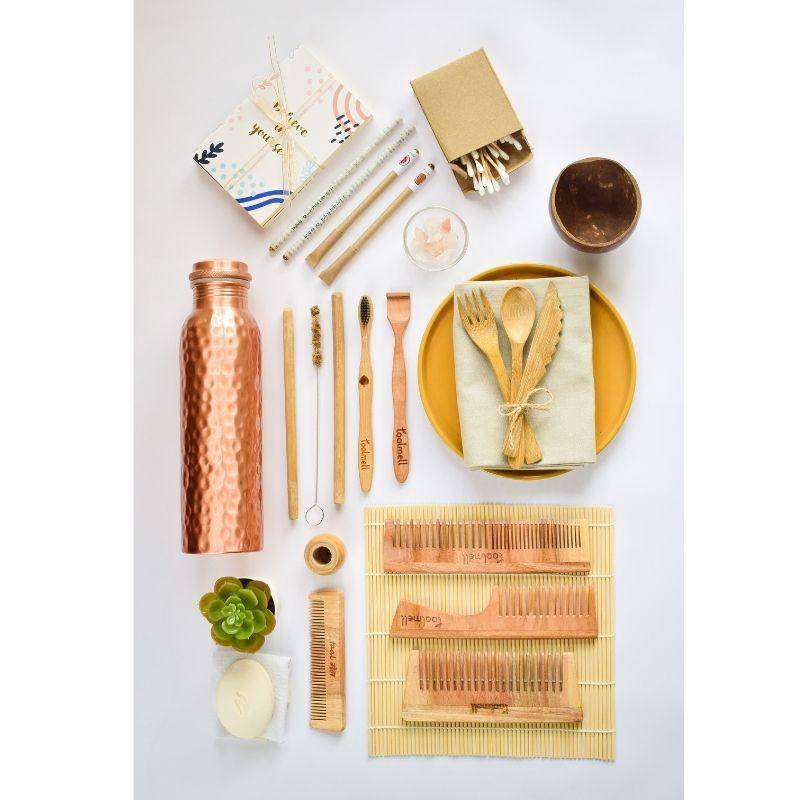 Buy Zero Waste Ultimate Essential Kit | Green Gift Hamper | Shop Verified Sustainable Gift Hampers on Brown Living™