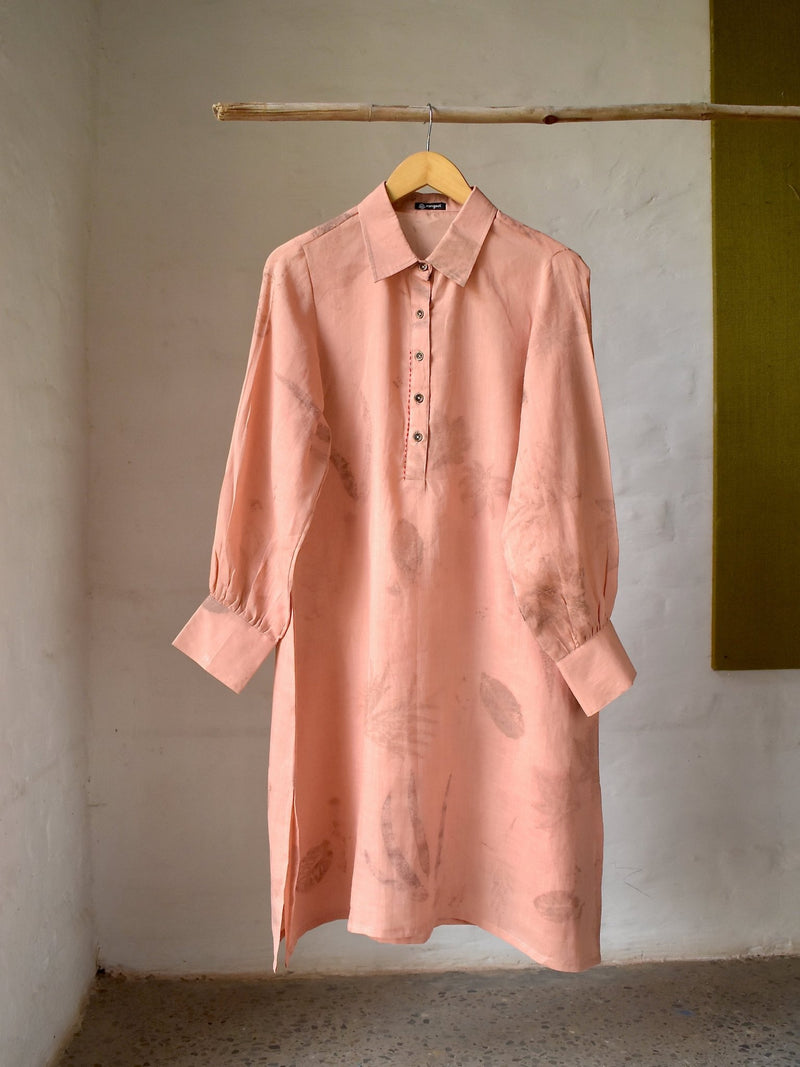 Zoya Linen Shirt Dress | Verified Sustainable Womens Dress on Brown Living™